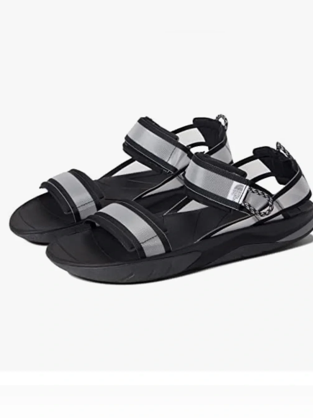 The North Face Black and Asphalt Grey Women's Skeena Sport Sandal - Size 11